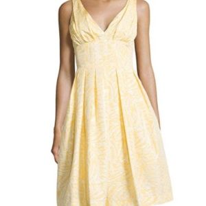Vera Wang Yellow Party Dress